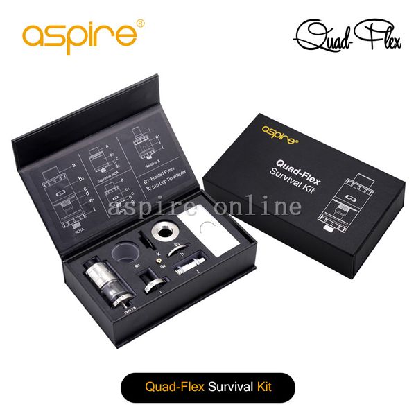 tank aspire quad-flex survival 100% quad-flex kit rdta/rda/squonker tank original rda/nautilus 4-in-1 aspire with x nofsc
tank aspire quad-flex survival 100% quad-flex kit rdta/rda/squonker tank original rda/nautilus 4-in-1 aspire with x nofsc