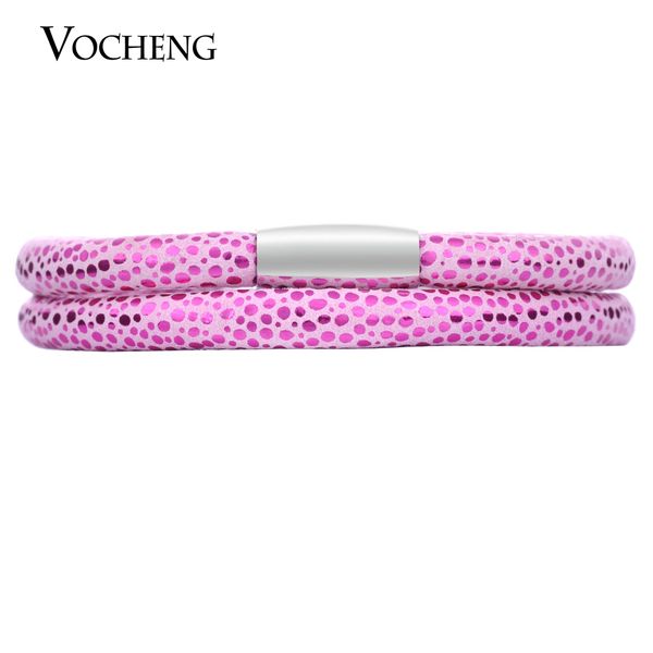 VOCHENG Endless Rose Sheep Leather Interchangeable Bracelet 4 Sizes Single&Double Stainless Steel Magnet Clasp Women Bangle VC-206 
VOCHENG Endless Rose Sheep Leather Interchangeable Bracelet 4 Sizes Single&Double Stainless Steel Magnet Clasp Women Bangle VC-206