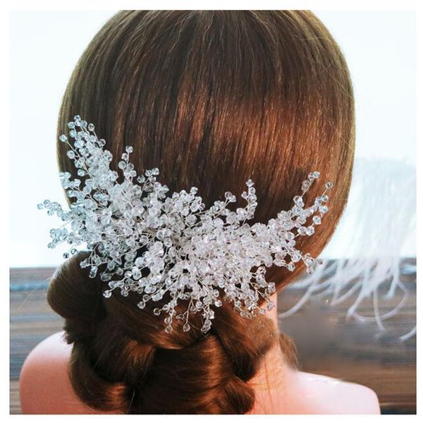 new crystal wedding bridal bridesmaid crystal flowers hair combs hairbands crystal tiaras wreath headdress hair accessories, Silver
new crystal wedding bridal bridesmaid crystal flowers hair combs hairbands crystal tiaras wreath headdress hair accessories, Silver