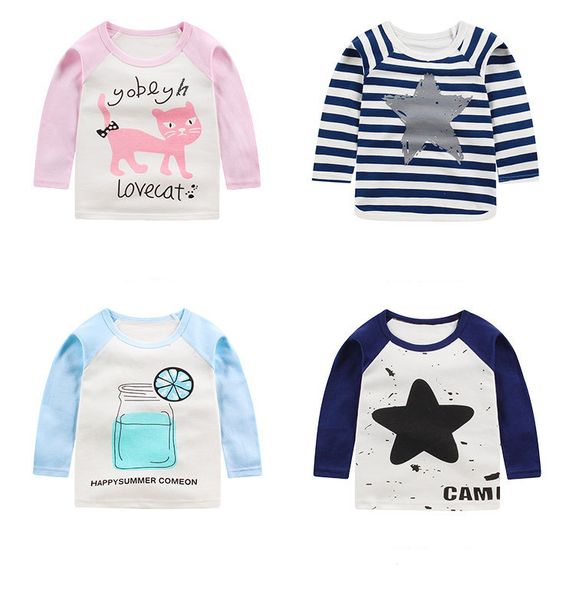 new children boy's autumn wear t shirts girls cotton long sleeve t shirt children boys girls cartoon t shirts clothing, Blue
new children boy's autumn wear t shirts girls cotton long sleeve t shirt children boys girls cartoon t shirts clothing, Blue