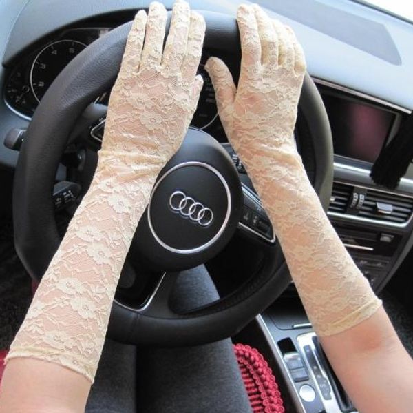 wholesale- 2016 new ladies fashion driving lace gloves long gloves anti-uv sun block armband uv protected women summer glove g498, Blue;gray
wholesale- 2016 new ladies fashion driving lace gloves long gloves anti-uv sun block armband uv protected women summer glove g498, Blue;gray