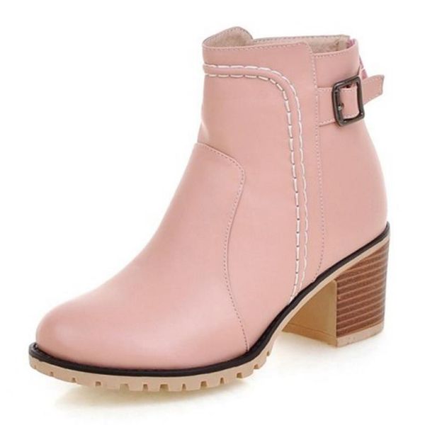 size 33-43 ladies high heel boots women round toe zipper metal buckle solid color thick heels boot dating female bota, Black
size 33-43 ladies high heel boots women round toe zipper metal buckle solid color thick heels boot dating female bota, Black