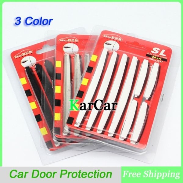 8pcs/set car door edge guards trim molding protection strip scratch protector dropshipping
8pcs/set car door edge guards trim molding protection strip scratch protector dropshipping