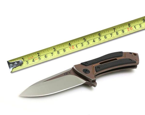 Folding Knife Zero Tolerance 0801CF Titanium Flipper Knives Folding EDC Pocket Knife Camping Utility Outdoor Gear Knife F879L
Folding Knife Zero Tolerance 0801CF Titanium Flipper Knives Folding EDC Pocket Knife Camping Utility Outdoor Gear Knife F879L
