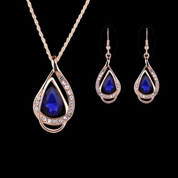 earrings necklace jewelry set exquisite luxury fashion women rhinestone 18k gold plated water drop style party jewelry 2-piece set js278, Silver
earrings necklace jewelry set exquisite luxury fashion women rhinestone 18k gold plated water drop style party jewelry 2-piece set js278, Silver