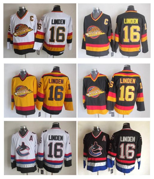 men vancouver canucks ice hockey jerseys 16 trevor linden retro vintage ccm authentic stitched jerseys mix order, Black;red
men vancouver canucks ice hockey jerseys 16 trevor linden retro vintage ccm authentic stitched jerseys mix order, Black;red
