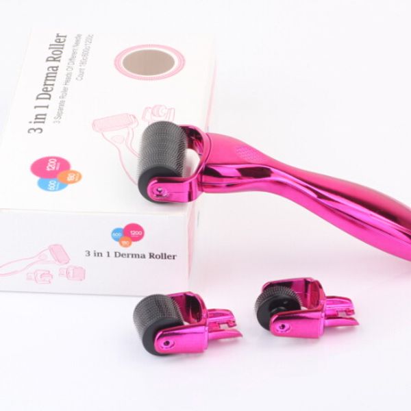 3 in1 micro 0.5/1.0/1.5mm derma roller 180/1200/600 needles facial skin needle micro acne scars
3 in1 micro 0.5/1.0/1.5mm derma roller 180/1200/600 needles facial skin needle micro acne scars