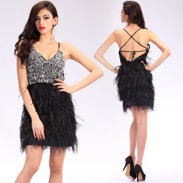 2022 fashion little black dresses short cocktail party feather spaghetti straps backless mini beaded formal homecoming prom gowns
2022 fashion little black dresses short cocktail party feather spaghetti straps backless mini beaded formal homecoming prom gowns