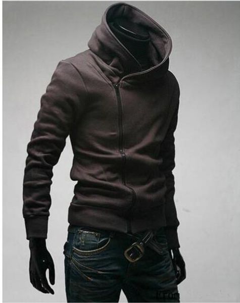 wholesale-high collar men jacket dust coat hoodies clothes m xl xxl xxxl the spring new men inclined zipper, Black
wholesale-high collar men jacket dust coat hoodies clothes m xl xxl xxxl the spring new men inclined zipper, Black