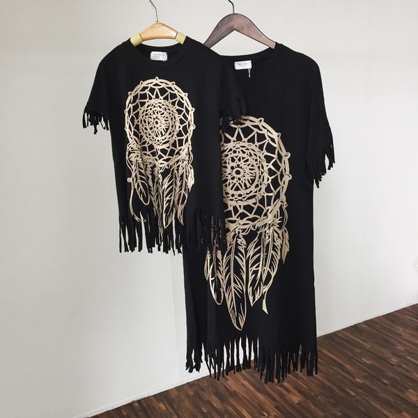 wholesale-family look 2016 mummy daughter new summer mom and daughter dress matching mother mommy me dress black fringe baby clothes, Blue
wholesale-family look 2016 mummy daughter new summer mom and daughter dress matching mother mommy me dress black fringe baby clothes, Blue