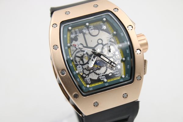 good man 011 watch rubber stainless steel automatic machinery ell watch, Slivery;brown
good man 011 watch rubber stainless steel automatic machinery ell watch, Slivery;brown