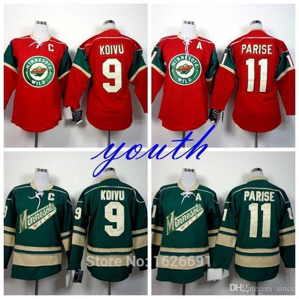 2016 new, youth minnesota wild hockey jersey 9 mikko koivu 11 zach parise jersey kids home red green boys 100% stitched ice hockey jerseys, Black;red
2016 new, youth minnesota wild hockey jersey 9 mikko koivu 11 zach parise jersey kids home red green boys 100% stitched ice hockey jerseys, Black;red