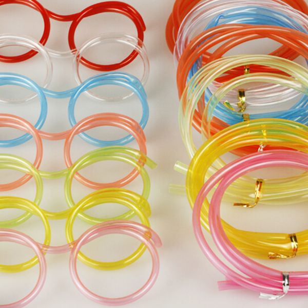 Funny Soft Glasses Straw Unique Flexible Drinking Tube Kids Party Accessories Colorful Plastic Drinking Straws foir kids Cute glassess
Funny Soft Glasses Straw Unique Flexible Drinking Tube Kids Party Accessories Colorful Plastic Drinking Straws foir kids Cute glassess
