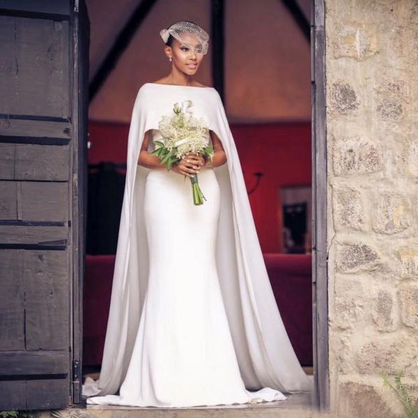 simple 2017 white chiffon mermaid wedding dresses with cowl backs bateau chapel train long bridal gowns custom made china en10319
simple 2017 white chiffon mermaid wedding dresses with cowl backs bateau chapel train long bridal gowns custom made china en10319