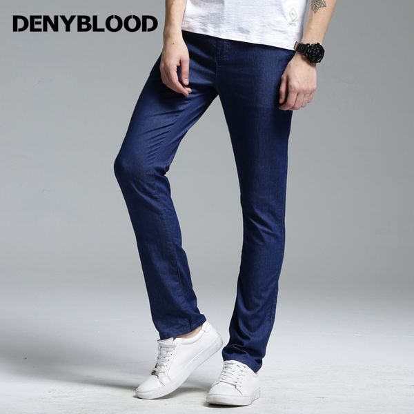 wholesale- denyblood jeans 2017 summer mens jeans pants washed light weight stretch denim casual pants trousers 172076, Black 
wholesale- denyblood jeans 2017 summer mens jeans pants washed light weight stretch denim casual pants trousers 172076, Black