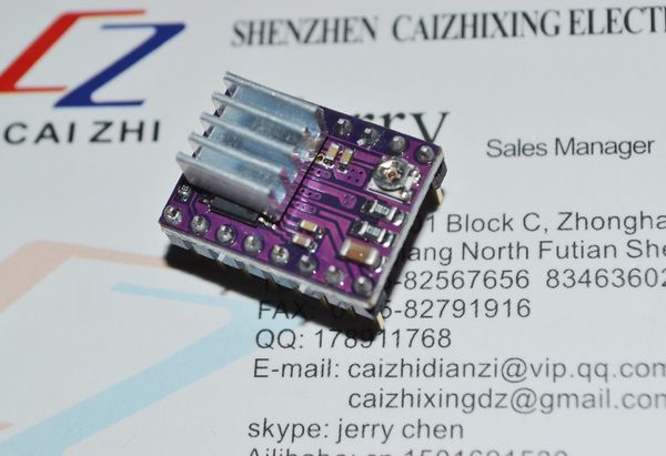 wholesale-3d printer parts 1pcs 3d printer stepstick drv8825 stepper motor driver reprap 4 pcb board + replace a4988
wholesale-3d printer parts 1pcs 3d printer stepstick drv8825 stepper motor driver reprap 4 pcb board + replace a4988