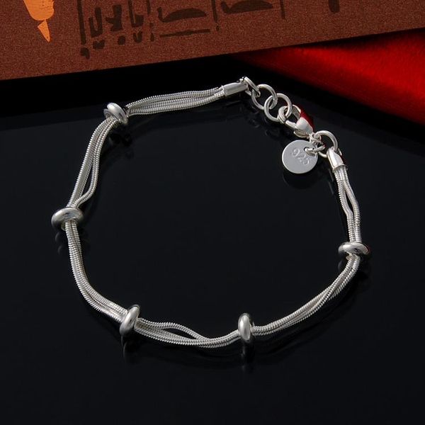 завод продажа женщин ювелирные изделия стерлингового серебра 925 бамбук совместный браслет-цепочка 8, Black
завод продажа женщин ювелирные изделия стерлингового серебра 925 бамбук совместный браслет-цепочка 8, Black