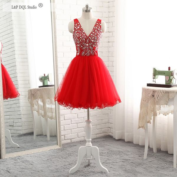 blingbling prom dresses knee length sparkling sequins crystal with beads pleats tulle red,royal blue homecoming dress party dress, Black
blingbling prom dresses knee length sparkling sequins crystal with beads pleats tulle red,royal blue homecoming dress party dress, Black