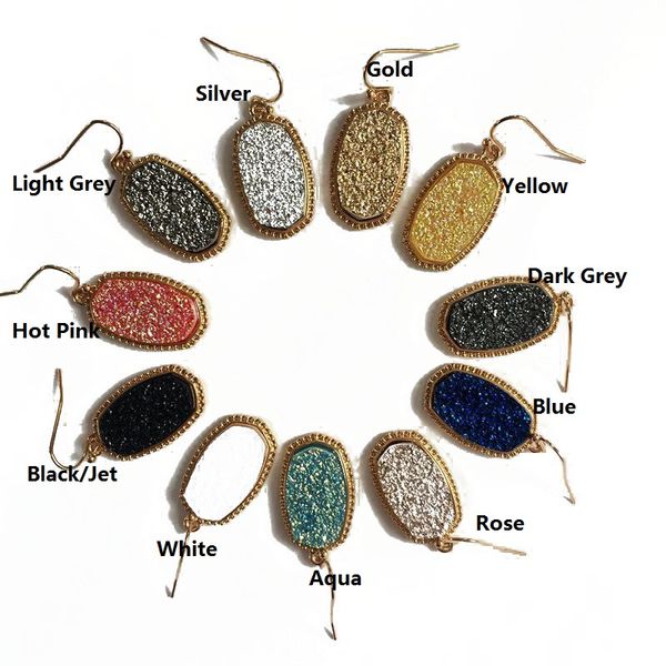 мода druzy drusy серьги смолы серебряный позолоченный геометрический овальный кварц камень мотаться серьги для женщин ювелирные изделия, Silver
мода druzy drusy серьги смолы серебряный позолоченный геометрический овальный кварц камень мотаться серьги для женщин ювелирные изделия, Silver