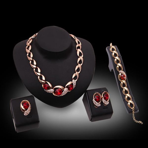 серьги ожерелье браслет кольцо комплект ювелирных изделий роскошные изысканные женщины rhinestone 18 к позолоченные свадебные украшения 4-х, Slivery;golden
серьги ожерелье браслет кольцо комплект ювелирных изделий роскошные изысканные женщины rhinestone 18 к позолоченные свадебные украшения 4-х, Slivery;golden