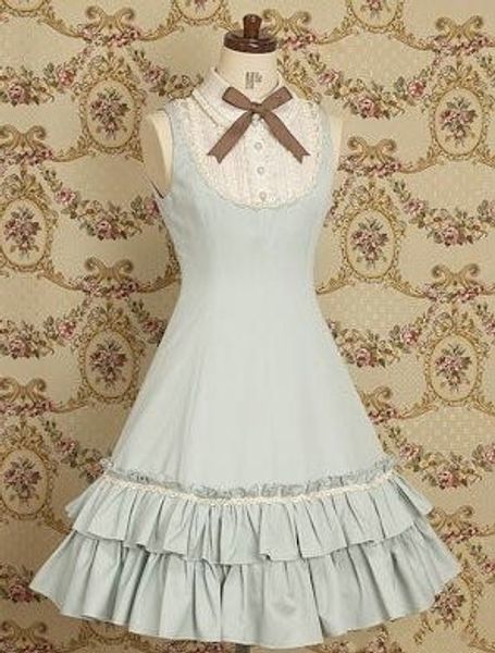 llt023) lolita dresses sleeveless sweet lolita short dress ball gown fancy prom dress halloween party masquerade costume, Black;red
llt023) lolita dresses sleeveless sweet lolita short dress ball gown fancy prom dress halloween party masquerade costume, Black;red