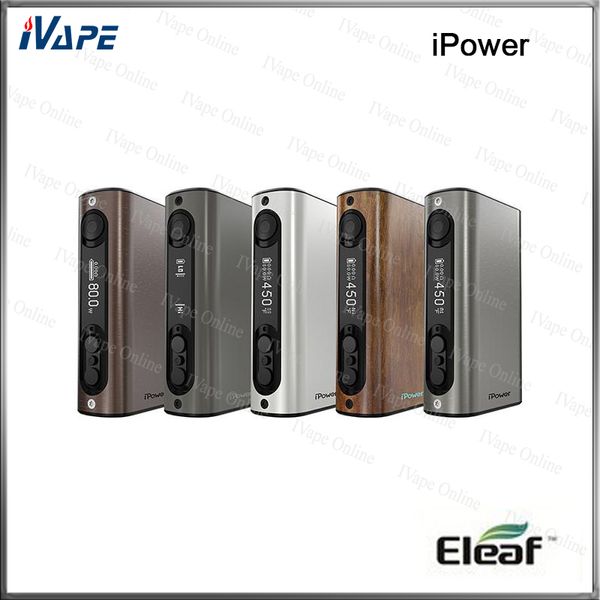 

100% оригинал Eleaf iPower TC / VW Mod 80 Вт 5000 мАч Батарея для длительного срока службы батареи Обновляемая прошивка Недавно добавленная функция сброса