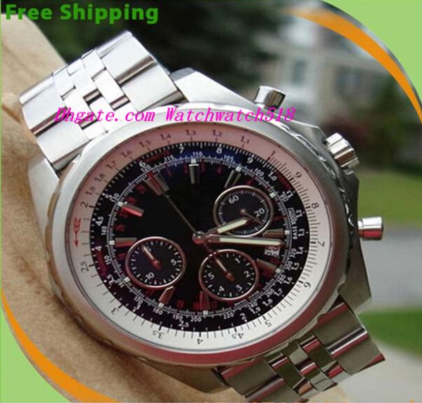 equipped with original box certificate luxury wristwatch chronography 48mm black dial men men's watch, Slivery;brown
equipped with original box certificate luxury wristwatch chronography 48mm black dial men men's watch, Slivery;brown