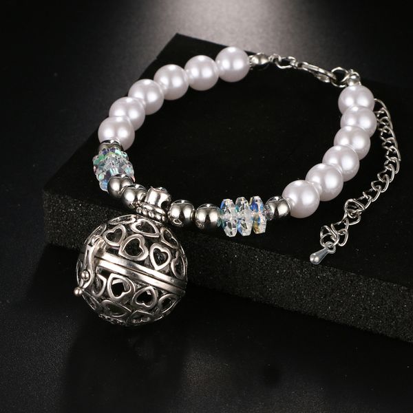 beaded perfume essential oil diffuser bracelet women gold silver aromatherapy charm bracelets fashion pearl beaded bracelets, Golden;silver
beaded perfume essential oil diffuser bracelet women gold silver aromatherapy charm bracelets fashion pearl beaded bracelets, Golden;silver