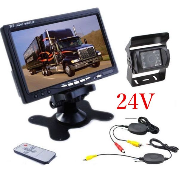 24v car rear view wirele backup camera kit 7 quot tft lcd monitor for truck van
24v car rear view wirele backup camera kit 7 quot tft lcd monitor for truck van