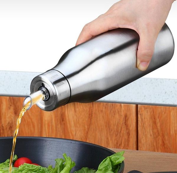 500ml/750ml stainless steel olive oil dispenser bottle oil pourer leakproof kitchen oil for for olive vinegar sauce kitchen tool vinegar
500ml/750ml stainless steel olive oil dispenser bottle oil pourer leakproof kitchen oil for for olive vinegar sauce kitchen tool vinegar