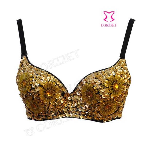 wholesale-2016 women's underwear lingerie nightclub punk wear gold all-over chrysanthemum floral beaded sequins bra push up bralet, Red;black
wholesale-2016 women's underwear lingerie nightclub punk wear gold all-over chrysanthemum floral beaded sequins bra push up bralet, Red;black