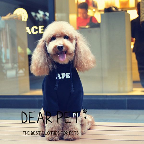 Pet Собака Одежда Собака С Капюшоном Толстовки Модный Бренд Тедди Щенок Одежда Зим
Pet Собака Одежда Собака С Капюшоном Толстовки Модный Бренд Тедди Щенок Одежда Зим