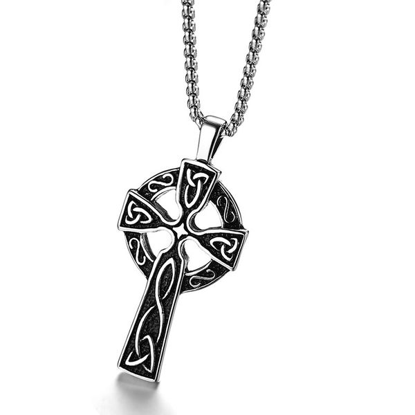 fashion mens stainless steel cross pendant necklaces with 24inch box chain hip hop men punk jewelry design necklace new arrival, Silver
fashion mens stainless steel cross pendant necklaces with 24inch box chain hip hop men punk jewelry design necklace new arrival, Silver