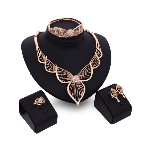 jewelry set necklace earrings bangle ring 18k gold plated hollow out leaves 4-piece set fashion women wedding jewelry sets wholesale js089, Slivery;golden
jewelry set necklace earrings bangle ring 18k gold plated hollow out leaves 4-piece set fashion women wedding jewelry sets wholesale js089, Slivery;golden