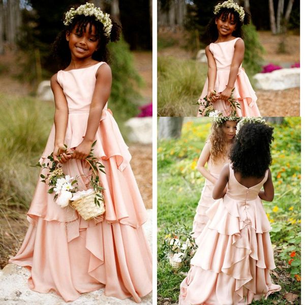 2021 cute blush pink flower girls dresses for wedding jewel neck satin ruffles princess long zipper back children kids party communion gowns, White;blue
2021 cute blush pink flower girls dresses for wedding jewel neck satin ruffles princess long zipper back children kids party communion gowns, White;blue