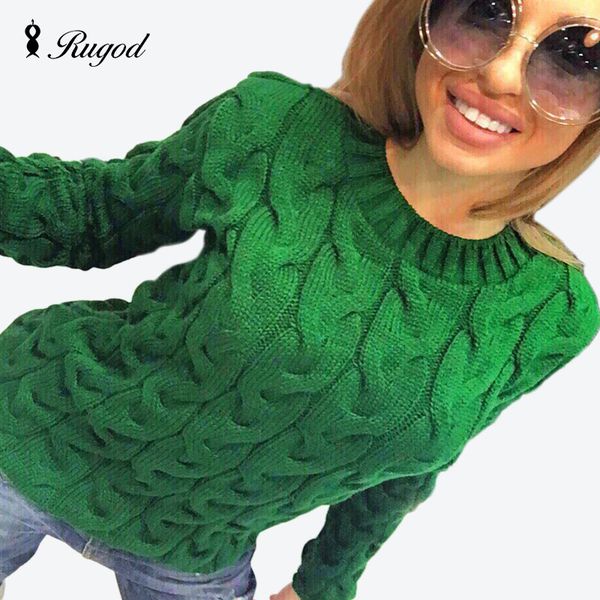 wholesale- rugod 2017 spring knitted sweater women autumn winter long sleeve o-neck sweater casual knitwear jumper pull femme good quality, White;black
wholesale- rugod 2017 spring knitted sweater women autumn winter long sleeve o-neck sweater casual knitwear jumper pull femme good quality, White;black