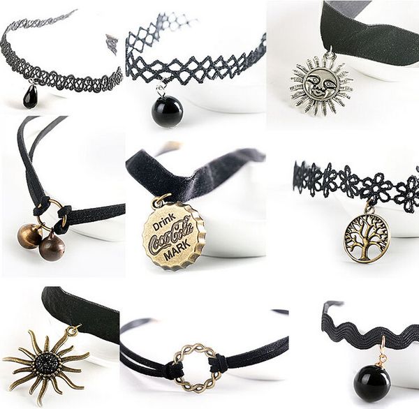 new velvet choker necklace vintage outus flower stretch velvet classic gothic lace velvet choker necklaces handmand jewelry, Golden;silver
new velvet choker necklace vintage outus flower stretch velvet classic gothic lace velvet choker necklaces handmand jewelry, Golden;silver