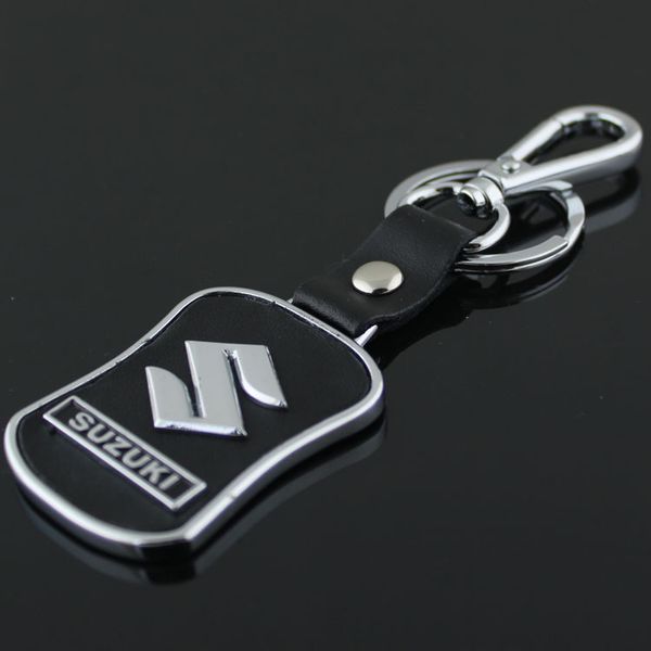 5pcs/lot fashion car logo keychain for suzuki metal leather keyring key chain ring llaveros chaveiro key holder, Silver
5pcs/lot fashion car logo keychain for suzuki metal leather keyring key chain ring llaveros chaveiro key holder, Silver