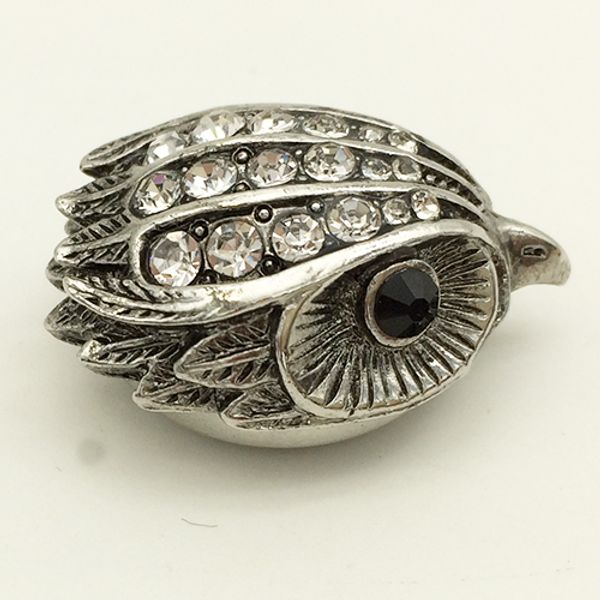 mn2014 bird metal snap button for bracelet (fit 18mm 20mm snap) mt6162 diy jewelry making fit for necklace bracelet ring, Black
mn2014 bird metal snap button for bracelet (fit 18mm 20mm snap) mt6162 diy jewelry making fit for necklace bracelet ring, Black