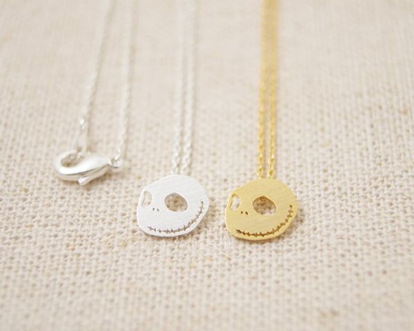 cartoon fashion punk skull three colors to choose from zinc alloy pendant necklaces wholesale women holiday gift, Silver
cartoon fashion punk skull three colors to choose from zinc alloy pendant necklaces wholesale women holiday gift, Silver