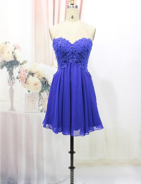 2019 new fashion short cocktail dresses sweetheart beaded lace chiffon empire waist mini party gowns custom made, Black
2019 new fashion short cocktail dresses sweetheart beaded lace chiffon empire waist mini party gowns custom made, Black