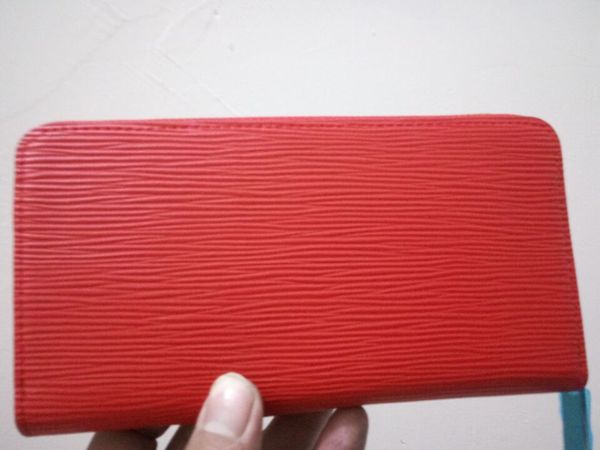 Hot! wholesale 2017 famous brand fashion single zipper cheap luxury women pu leather wallet lady ladies man long purse With box