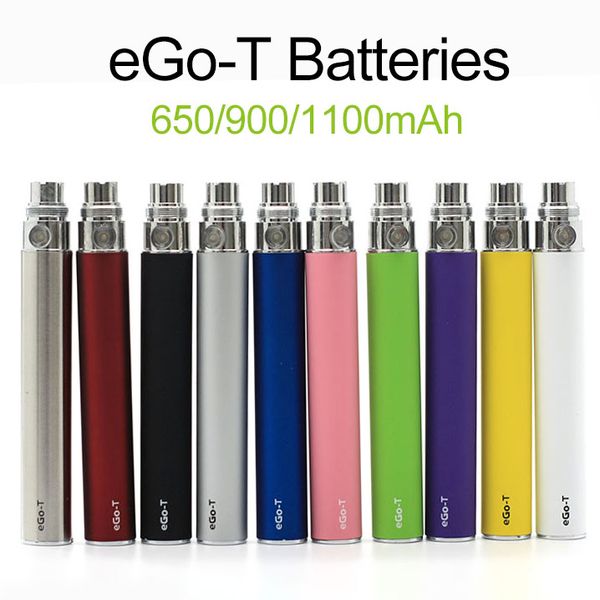 

EGO-T батареи Эго т Батареи Fit 510 Thread Форсунка Clearomizer Испаритель CE4 CE5 650/900 / 1100mAh батареи На складе Быстрая доставка