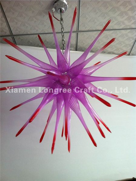 italy designer crystal pendant light pink colored hand blown glass star fish shaped hanging glass chandelier
italy designer crystal pendant light pink colored hand blown glass star fish shaped hanging glass chandelier