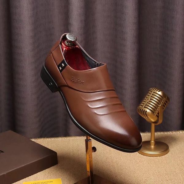 2017 new real leather cowhide men shoes luxury designer oxford mocassin dress shoes zapatos hombre 40-46, Black
2017 new real leather cowhide men shoes luxury designer oxford mocassin dress shoes zapatos hombre 40-46, Black