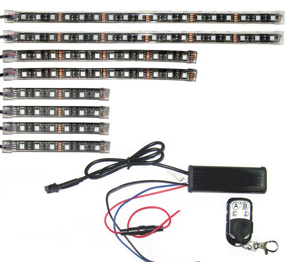 wireless remote control 18 color 8pcs rgb smd5050 flexible led strip motorcycle neno accent light kit brake warming function
wireless remote control 18 color 8pcs rgb smd5050 flexible led strip motorcycle neno accent light kit brake warming function