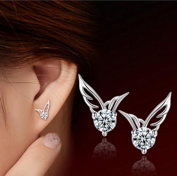 angles wings stud earrings s925 silver sterling ladies/girls crystal ear studs fashion earrings womens jewelry, Golden;silver
angles wings stud earrings s925 silver sterling ladies/girls crystal ear studs fashion earrings womens jewelry, Golden;silver