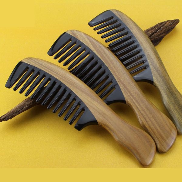 Vintage Wood Hair Comb 5pcs/lot Wave Handle Green Sandalwood Ox horn Wide toothed hair care styling grooming detangling curly hair
Vintage Wood Hair Comb 5pcs/lot Wave Handle Green Sandalwood Ox horn Wide toothed hair care styling grooming detangling curly hair