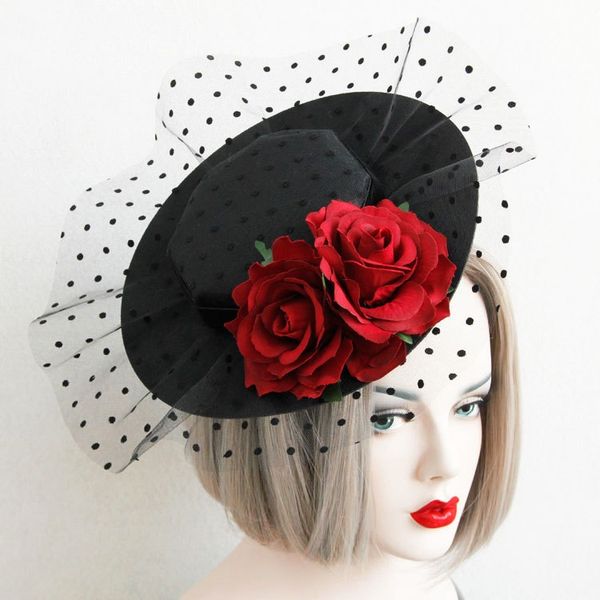 party hat dress wedding hair pin vintage flower mesh hair accessories bridal head hats for christmas wedding party dress fascinator, Silver
party hat dress wedding hair pin vintage flower mesh hair accessories bridal head hats for christmas wedding party dress fascinator, Silver