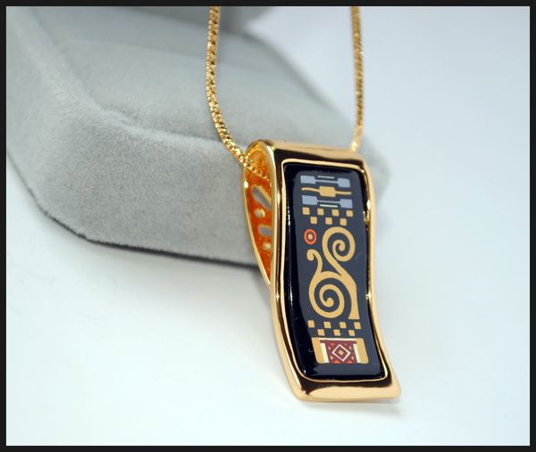 klimt series necklaces18k goldplated enamel necklaces for women s shape pendant necklaces designer women necklace, Silver
klimt series necklaces18k goldplated enamel necklaces for women s shape pendant necklaces designer women necklace, Silver